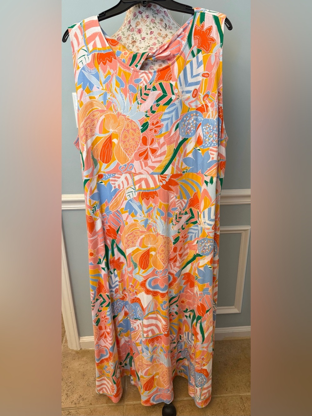 Talbots Sleeveless Jersey Dress
Size 3X